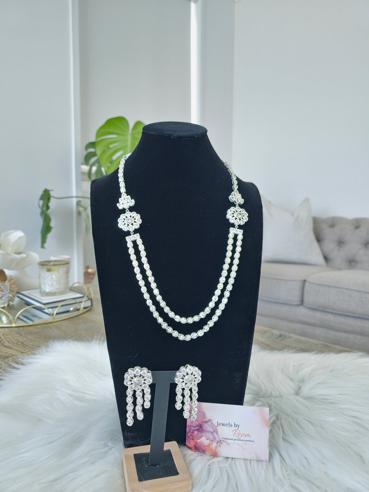 Chandni two-layered necklace set
