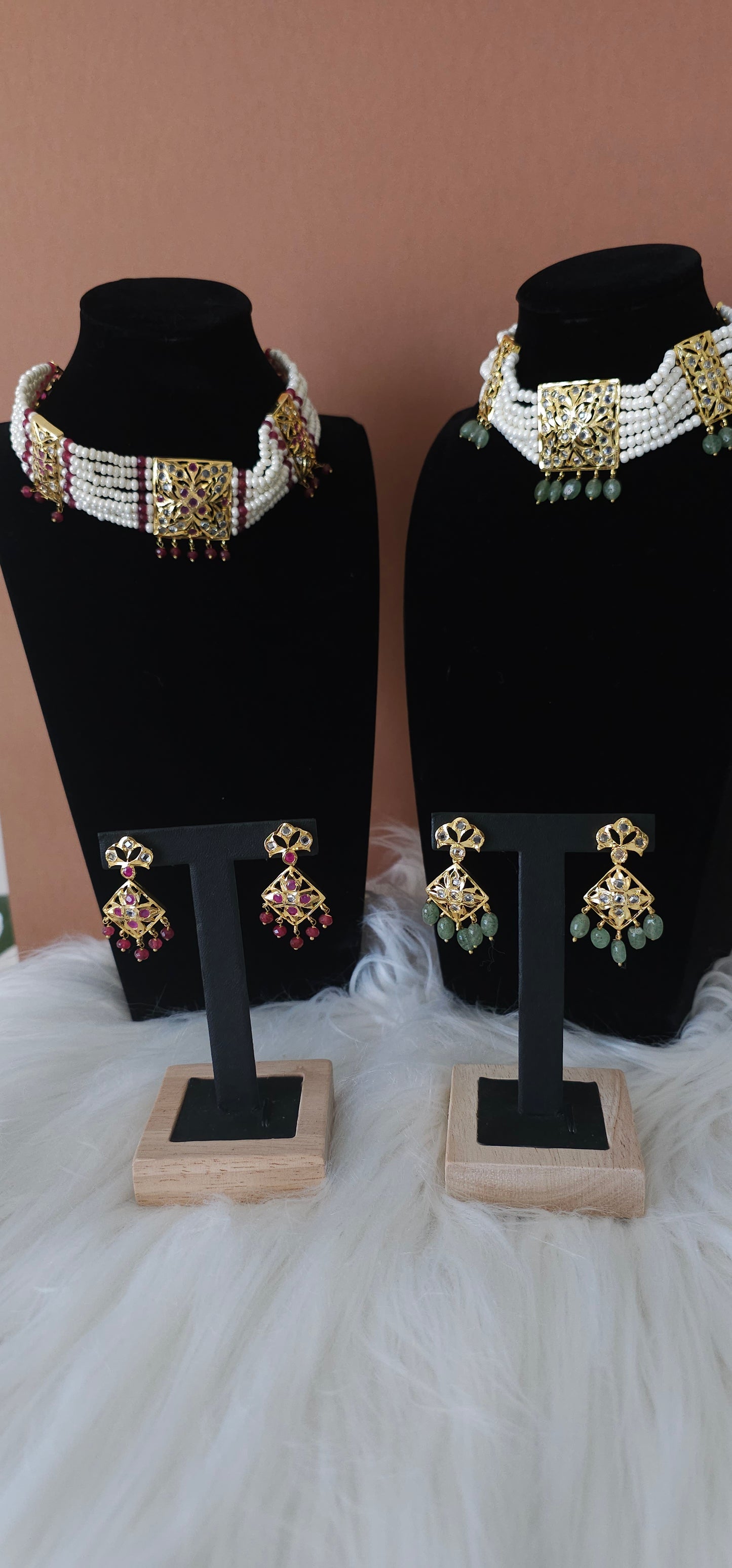 Guluband choker necklace set