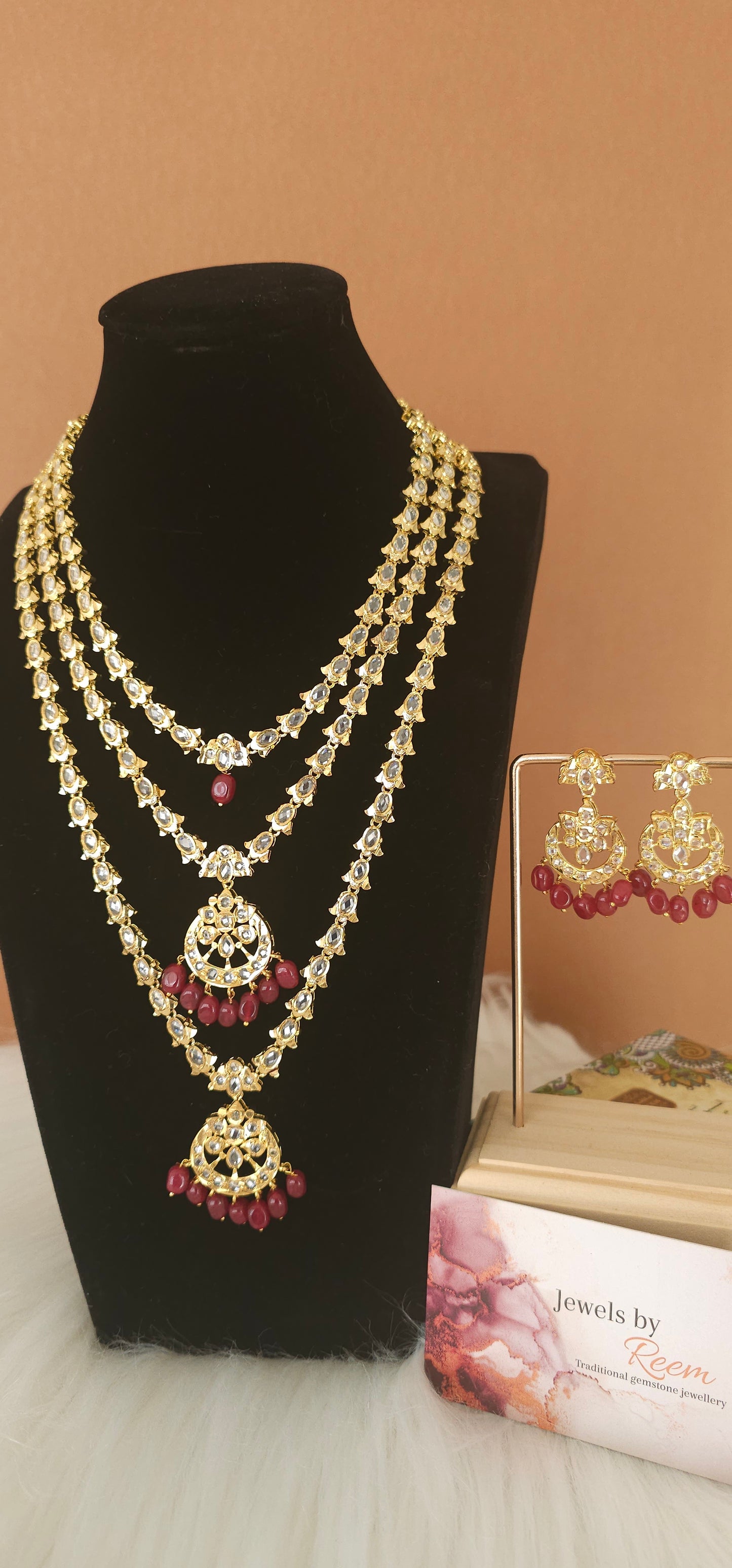 Mohini long necklace set