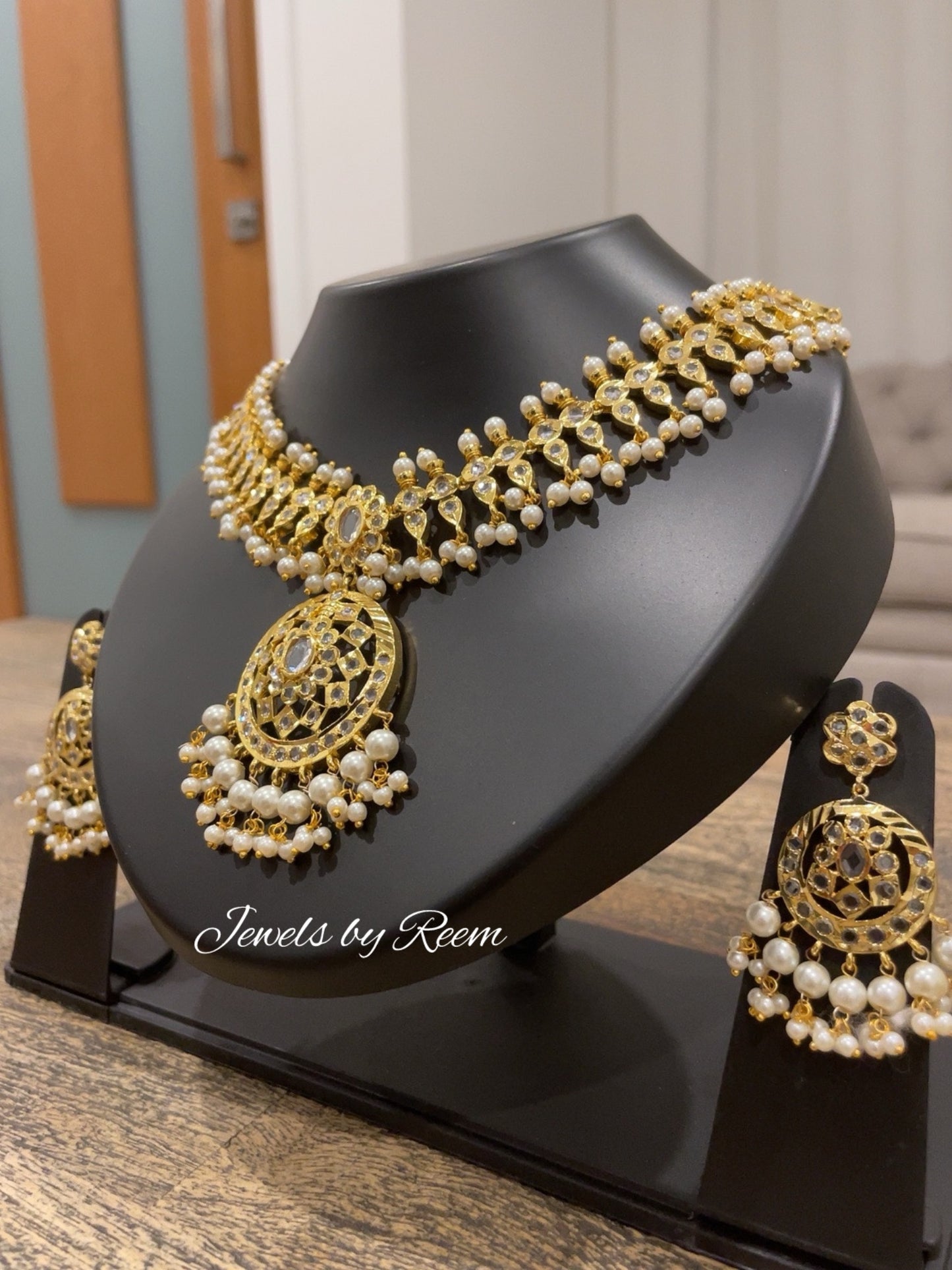 Mahi almaas necklace set