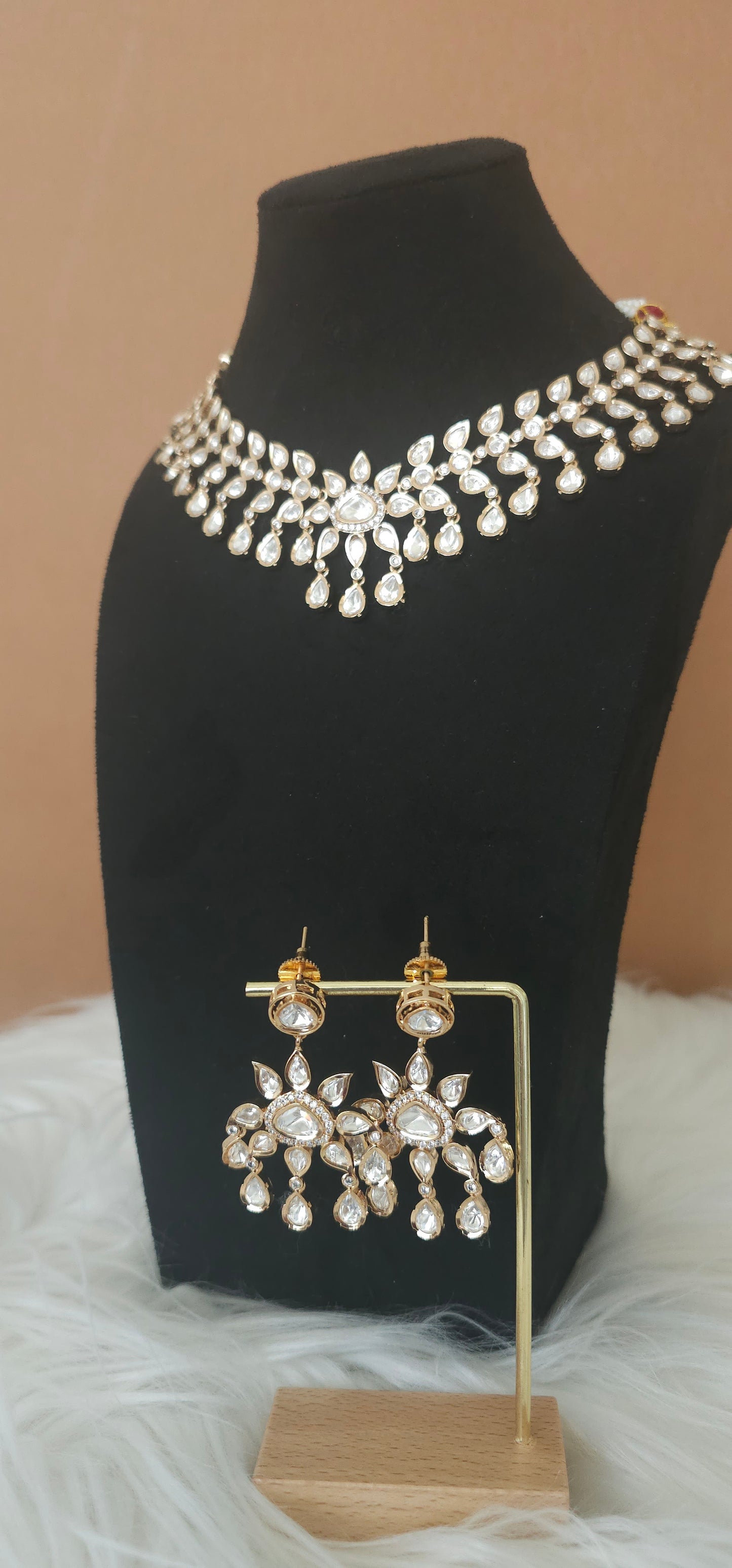 Kamal Moissanite necklace set