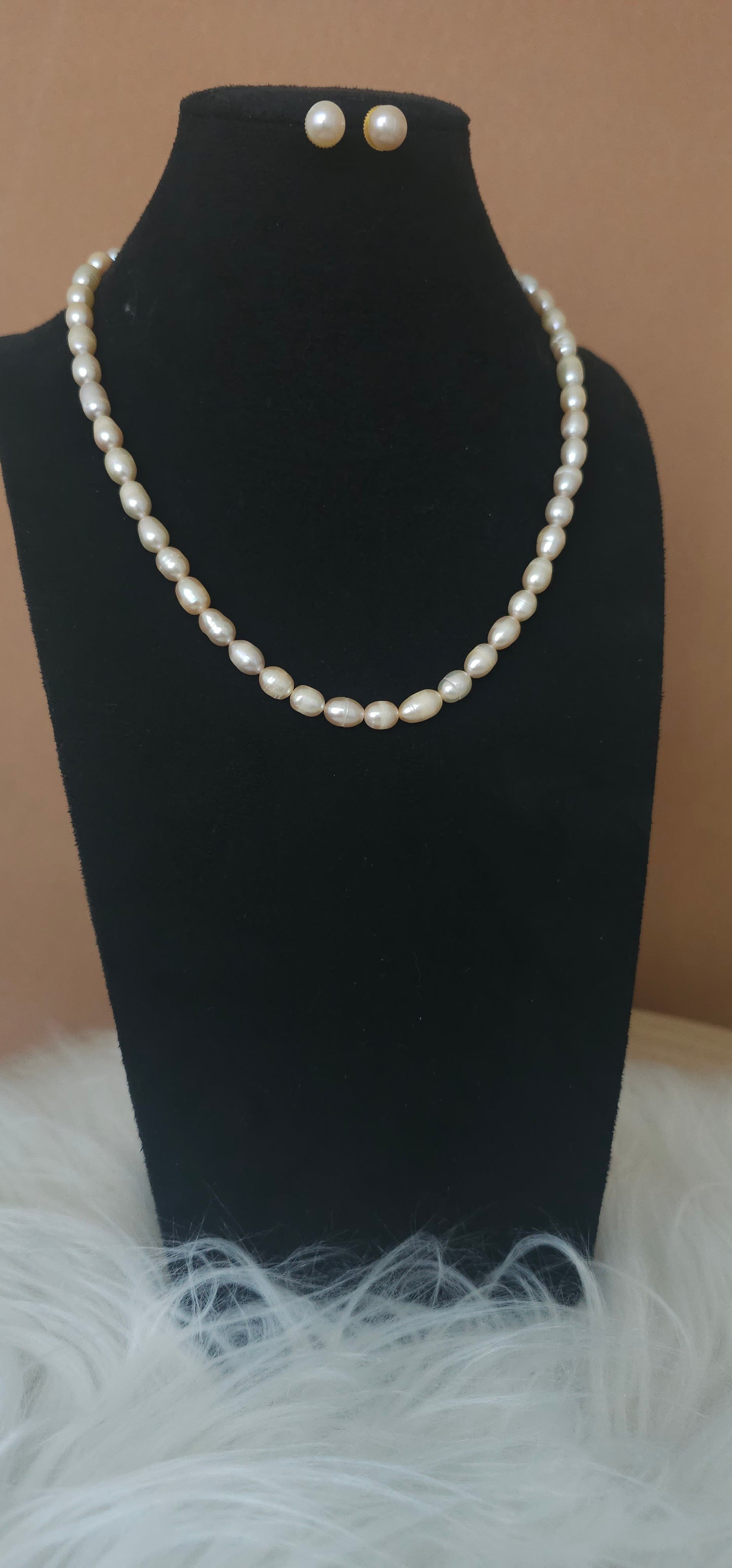 Lulu real pearl necklace