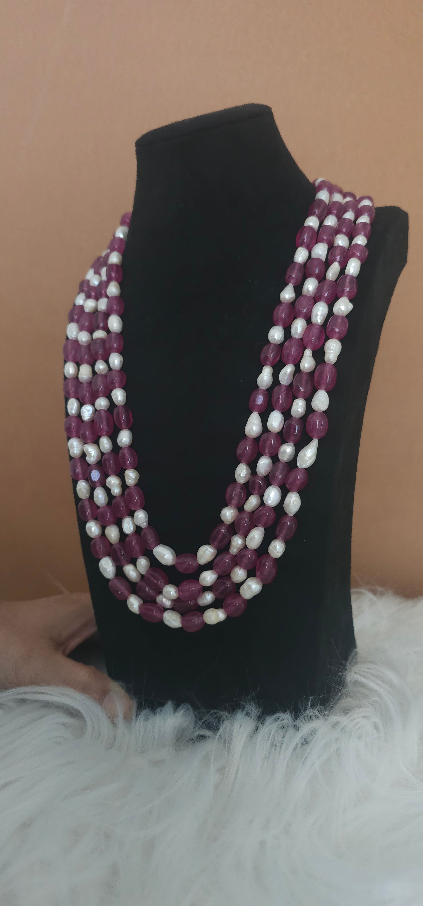 Lulu and ruby real pearls haar