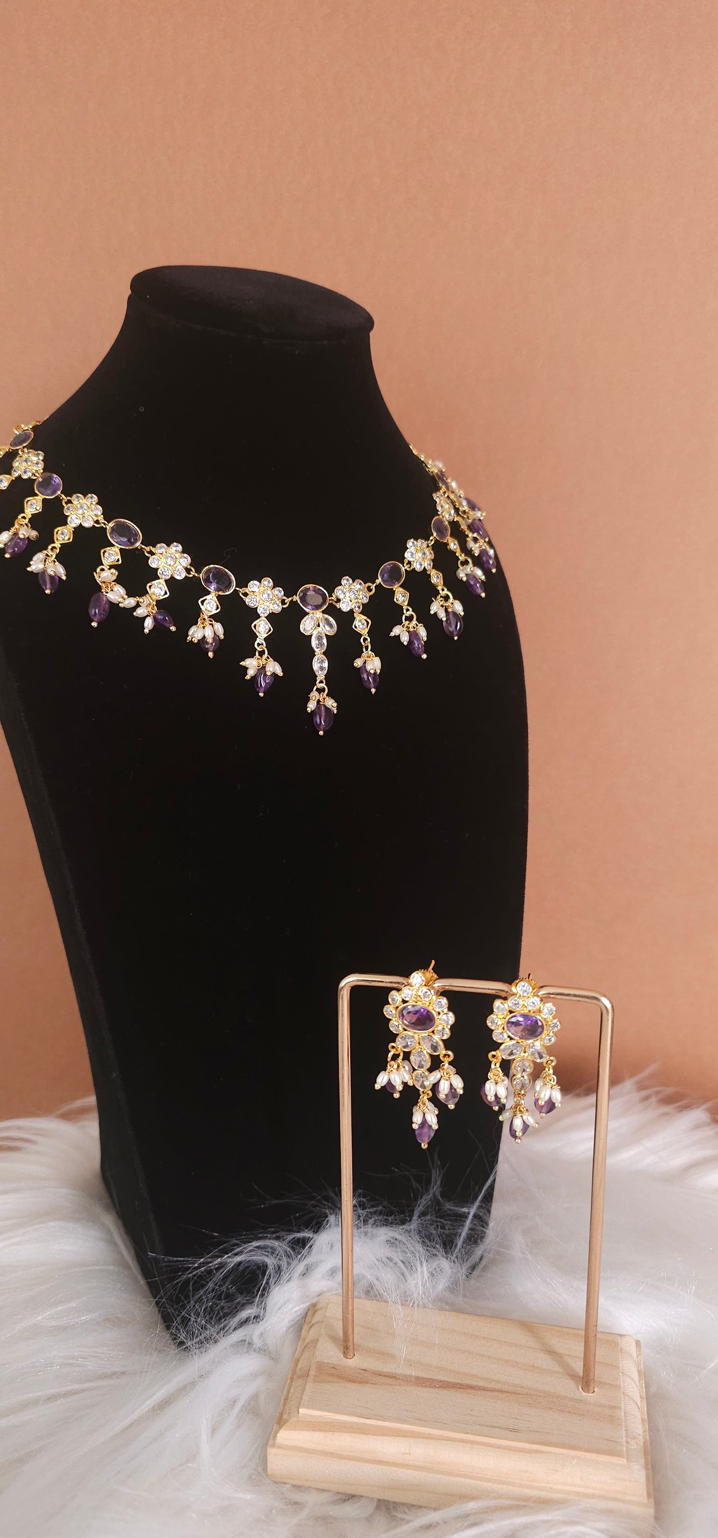Nur-e-Zahra necklace set