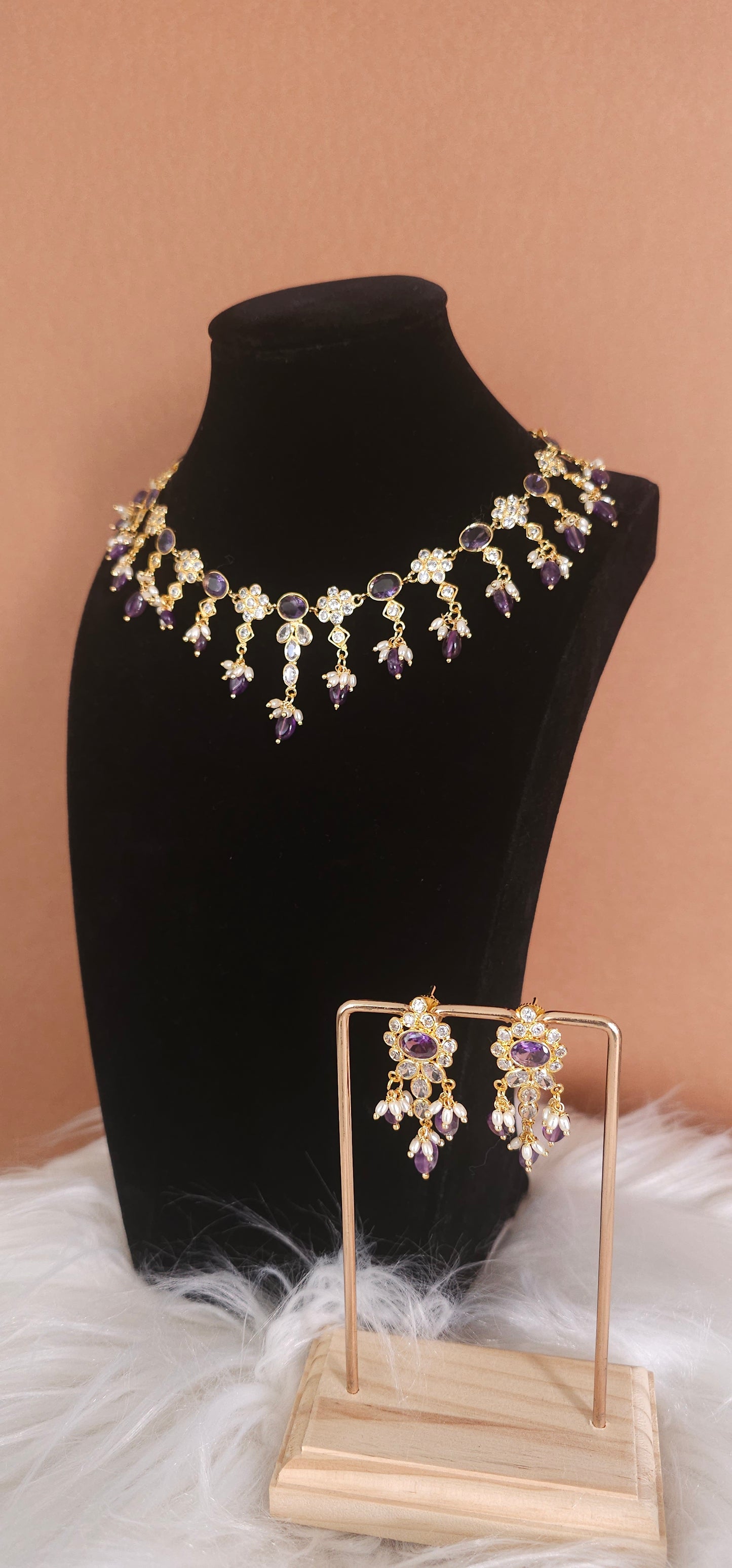 Nur-e-Zahra necklace set
