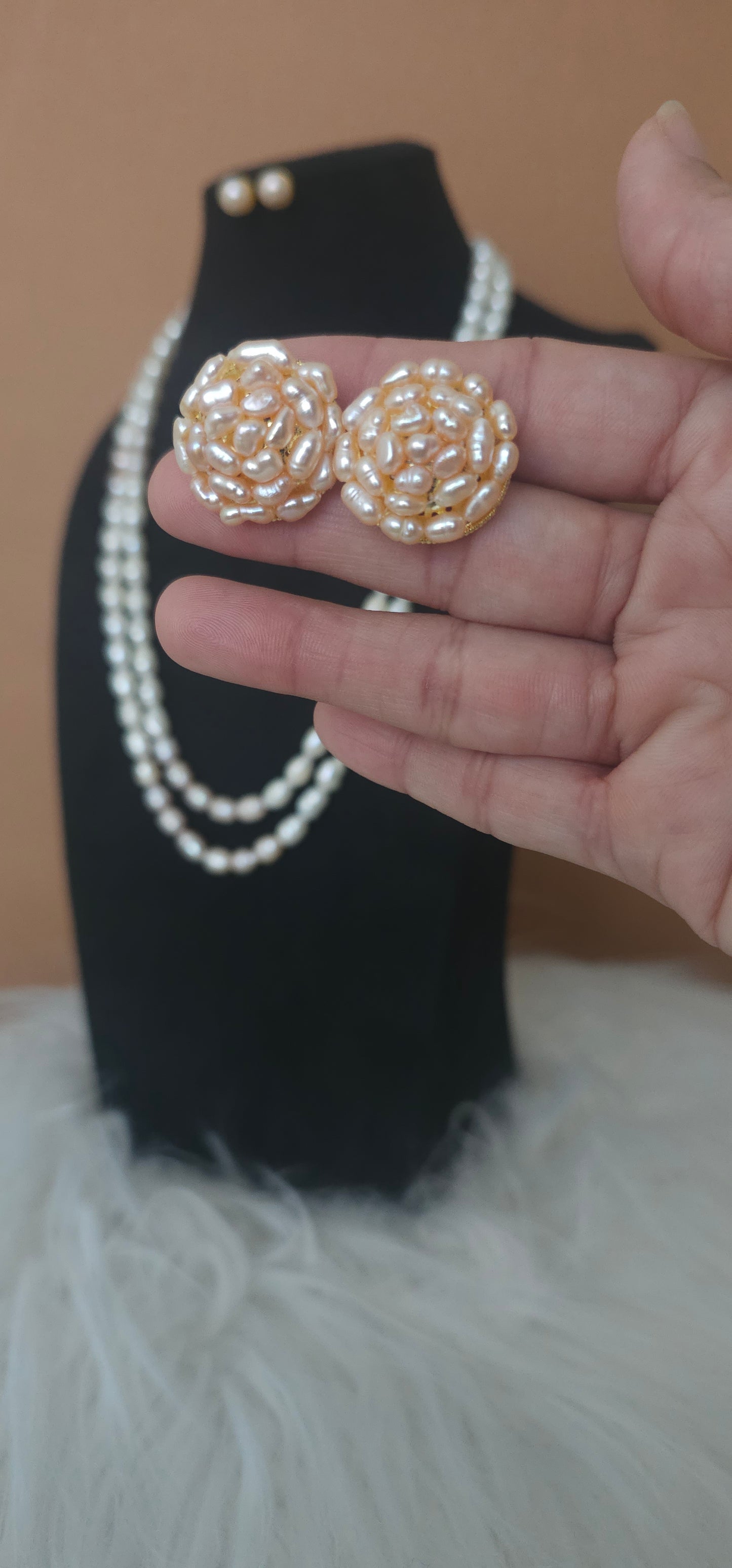 Lulu cluster earrings