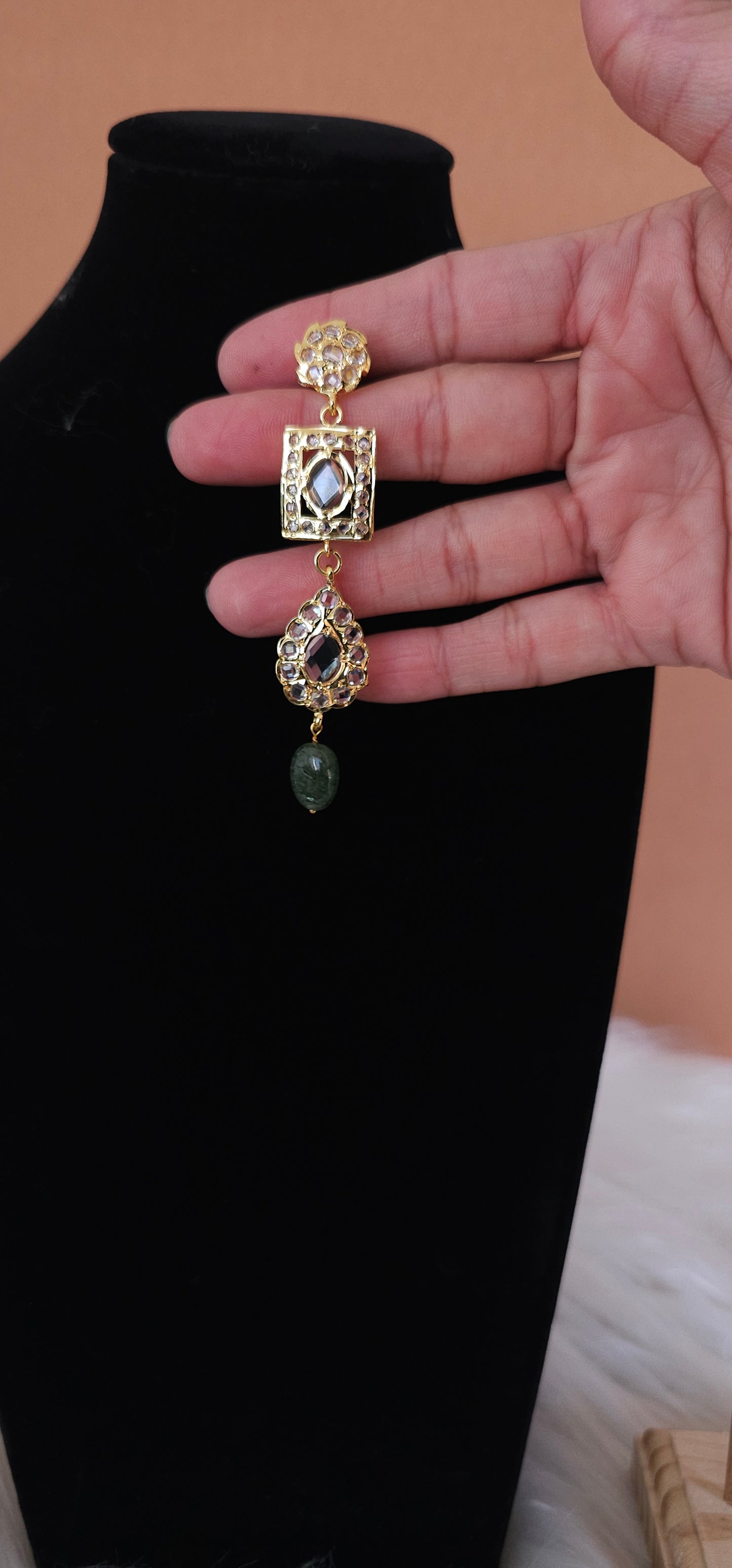 Zahab bridal necklace set