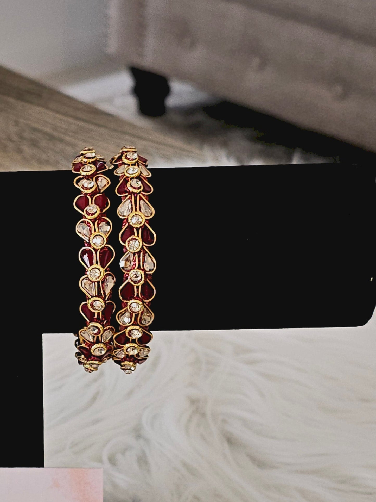 Red bangles