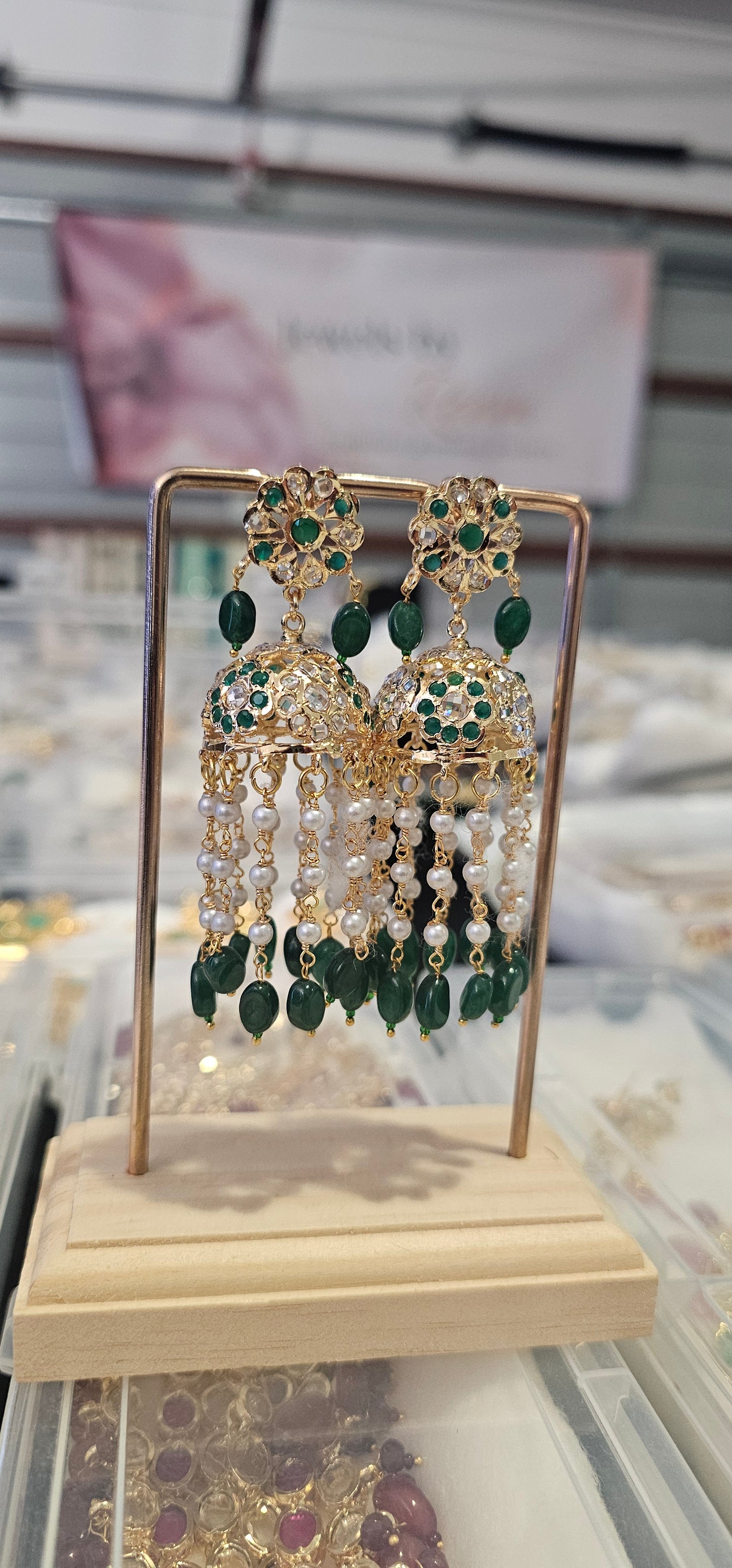 Lehar Jhumka hangings