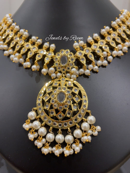 Mahi almaas necklace set