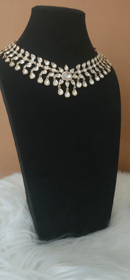 Kamal Moissanite necklace set