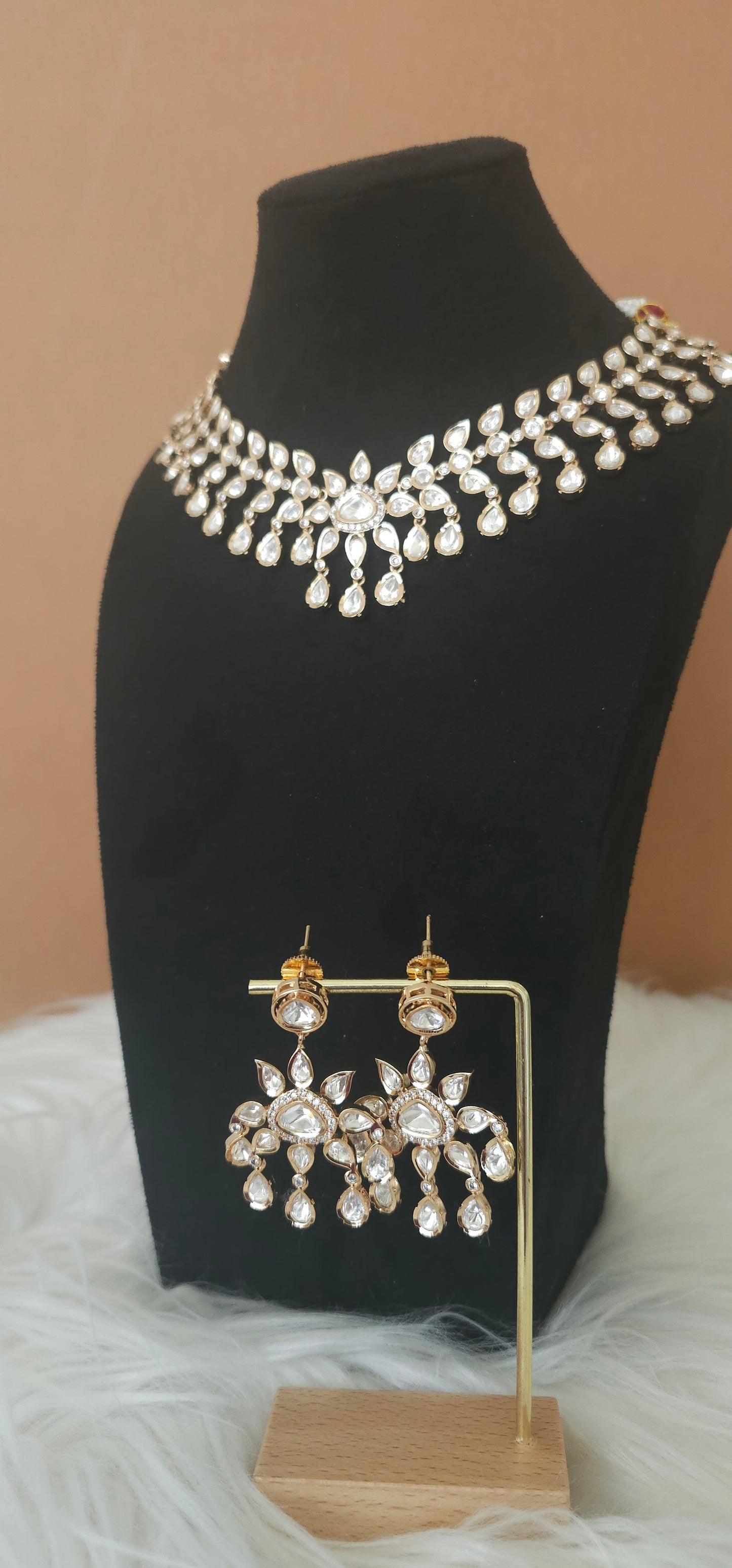Kamal Moissanite necklace set