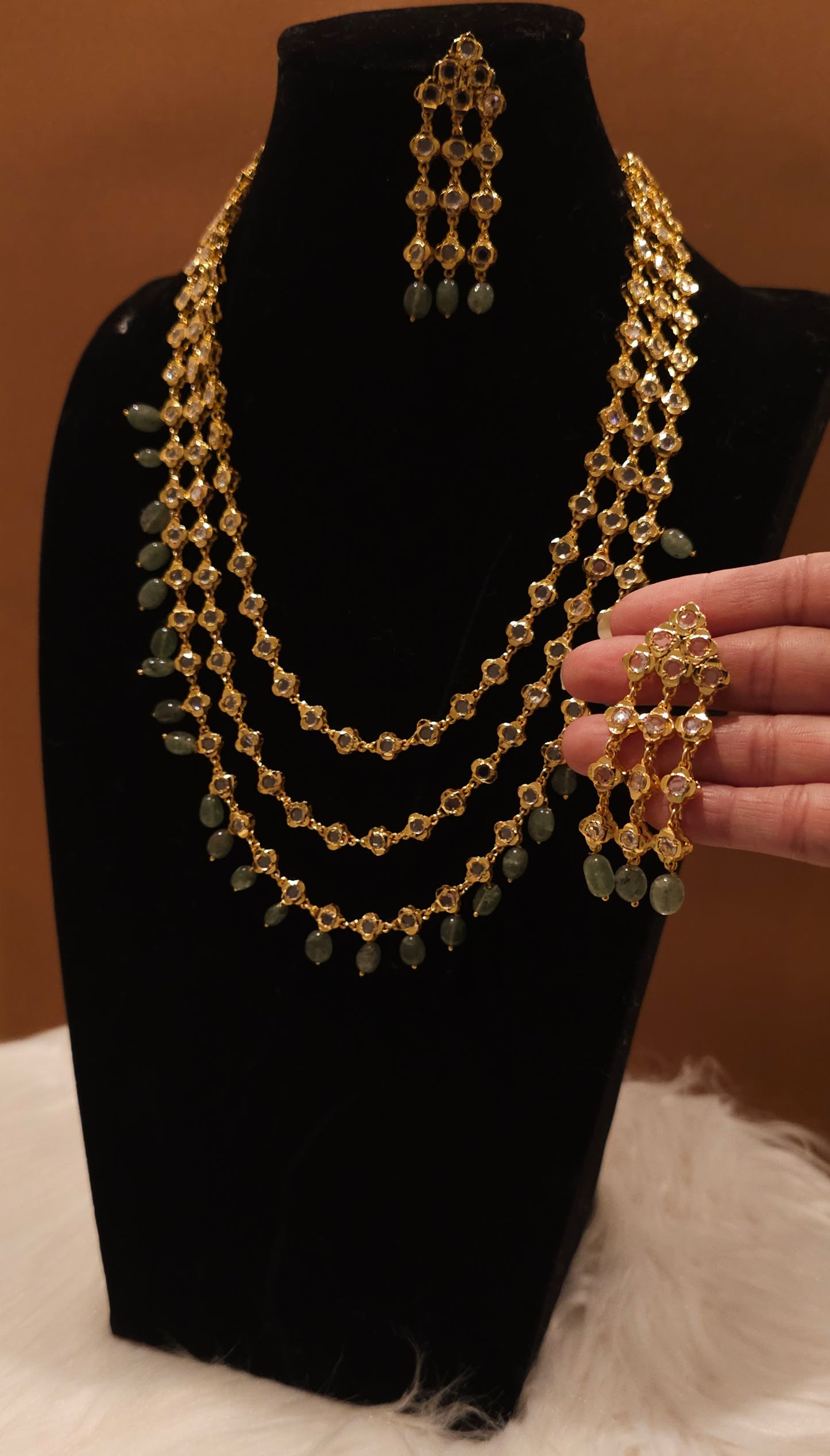 Heeriye long necklace set
